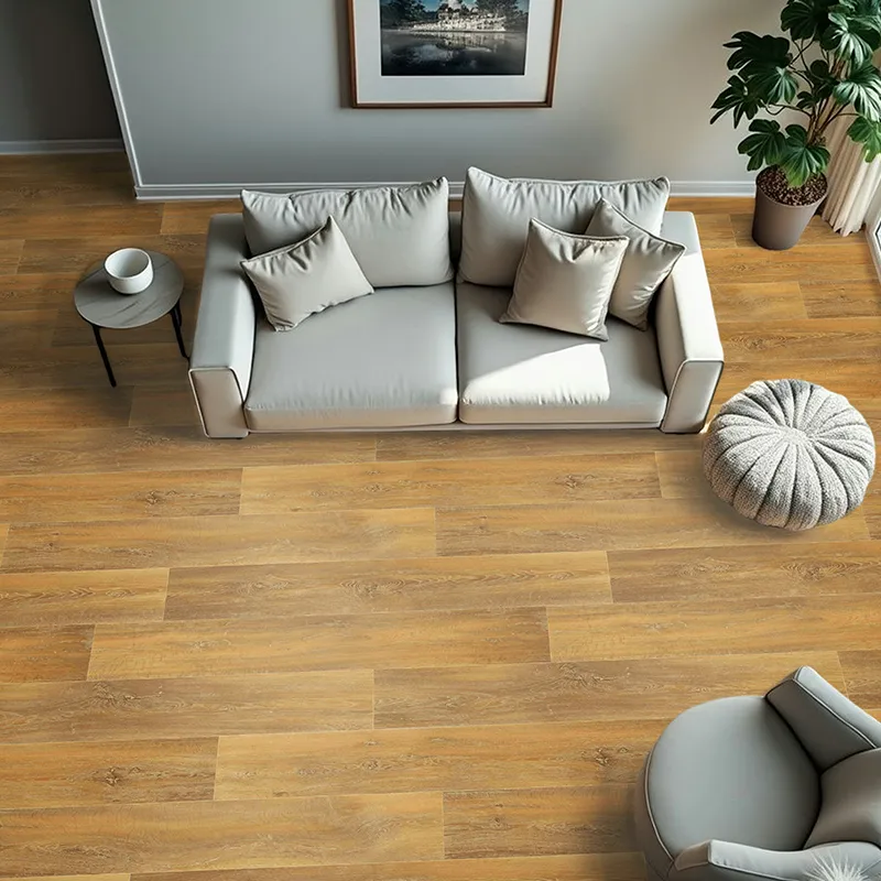 Vinílicos Heterogéneo Suelo Vinilico PVC Antideslizante Rustico Dorado