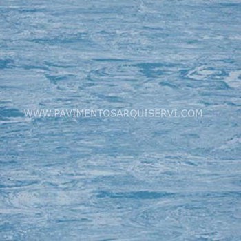 Vinílicos PVC Homogeneo Suelo Vinílico Crystal Blue 3740