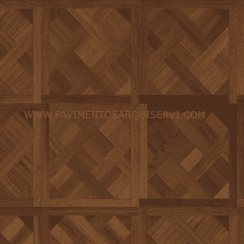 Madera Natural Parquet Merbau Basket