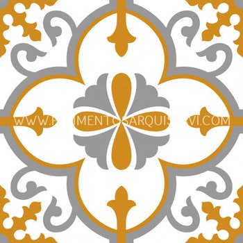 Revestimiento Pared Vinílico Orquídea Amarilla