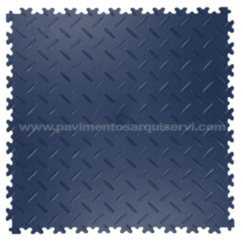 Vinílicos Vinílico Suelo Vinílico Loseta puzzle Azul