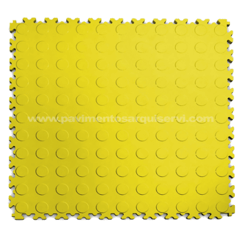 Vinílicos Vinílico Suelo Vinílico Loseta abotonado Amarillo