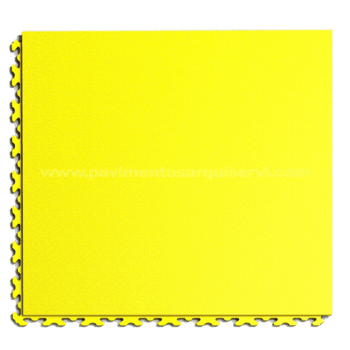 Vinílicos Vinílico Suelo Vinílico Loseta industrial acabado invisible Amarillo