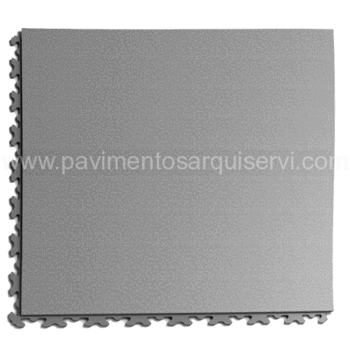 Suelo Vinílico Loseta acabado invisible Gris Claro Suelo Vinílico Loseta acabado invisible Gris Claro