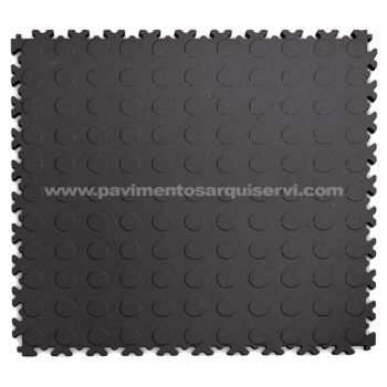 Vinílicos Vinílico Suelo Vinílico Loseta industrial-ECO puzzle abotonado gris