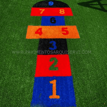 Césped artificial Césped Capricho Verde 8mm