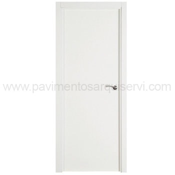 Puertas Hoja Maciza en DM Puerta Plus Lisa Blanca