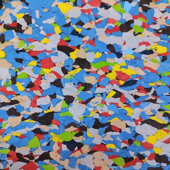 Suelo Vinílico Mix Azul Reciclado Suelo Vinílico Mix Azul Reciclado