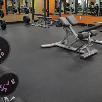 Caucho Macizo ROLLOS DE CAUCHO ACABADO LISO | 1x10m | 6mm | DENSIDAD PLUS | Negro | Yoga | Boxeo | Artes Marciales | Infantil