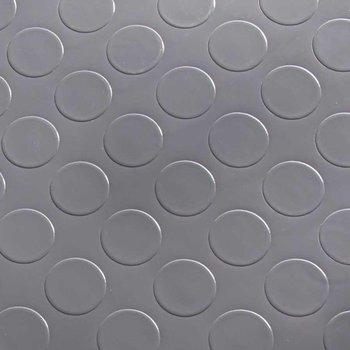 Vinílicos PVC Suelo Vinílico Círculos Gris 1mm