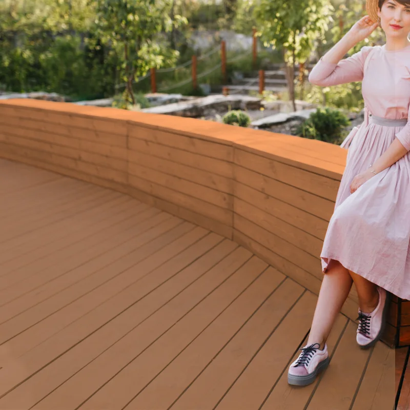 Tarima exterior Maciza exterior Itauba Natural