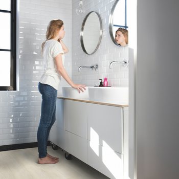 Tarimas Vinílica Suelo Vinílico Roble Brisa marina Claro Bloom