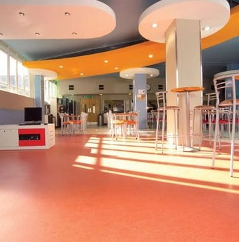 Vinílicos Homogéneo Suelo Vinílico Homogéneo PU Ruby | Uso Comercial R9