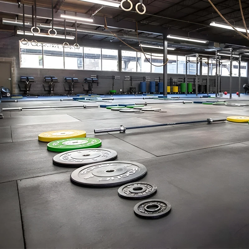 Caucho Macizo LOSETA DE CAUCHO 1mx1m | Macizo | 20mm | DENSIDAD PLUS + | Negro