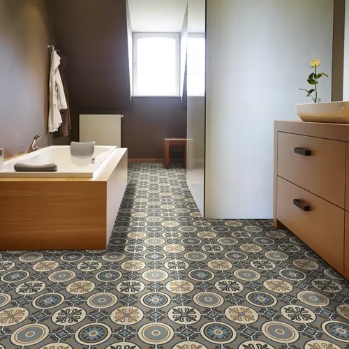 Suelo Vinilico Sintasol Baldosa Hidráulica Ríos Suelo Vinilico Sintasol Baldosa Hidráulica Ríos