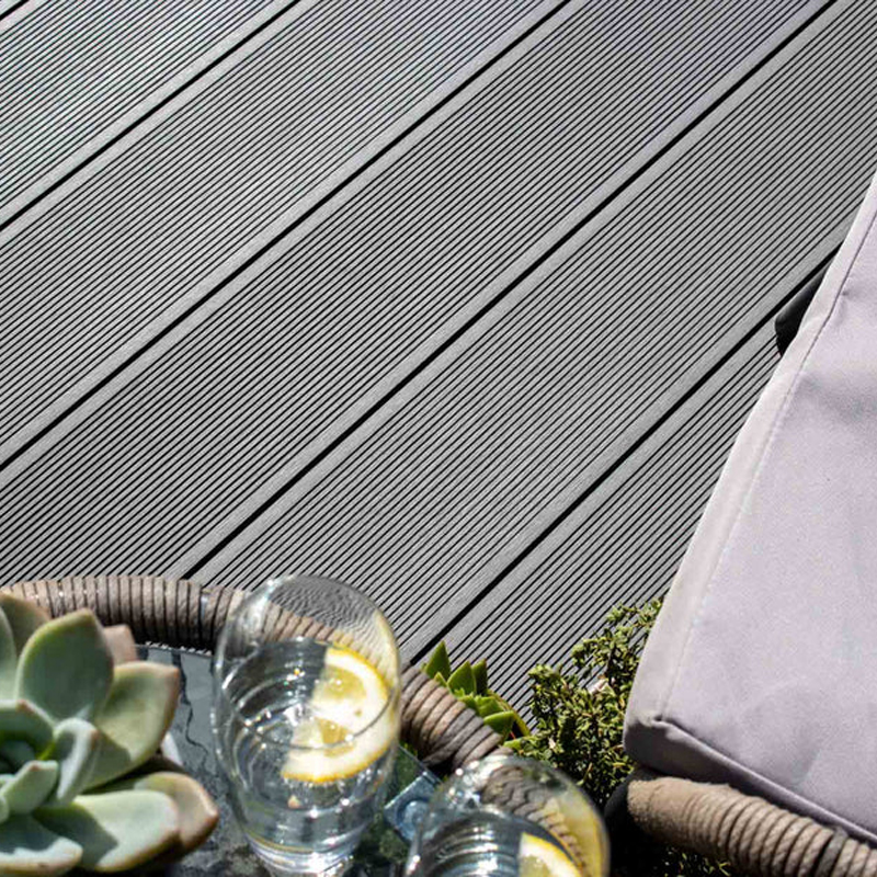 Tarima exterior Tecnológica Tarima Exterior Gris | Composite Terraza y Piscina | 14,6 x 220 cm x 23mm