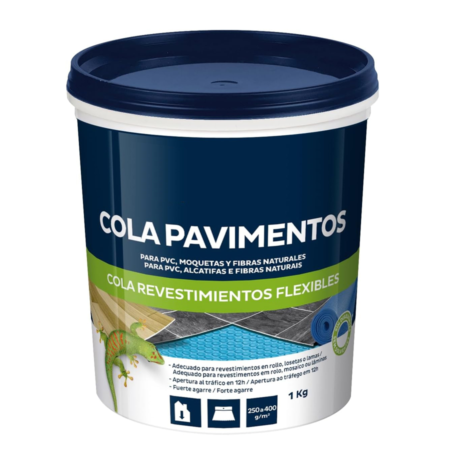 Material para Instalación y Complementos Adhesivo para Pavimentos de PVC 1KG