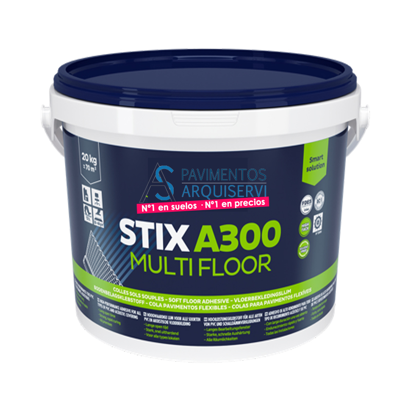 Material para Instalación y Complementos Pegamento Unilateral A300 Proyect 6kg