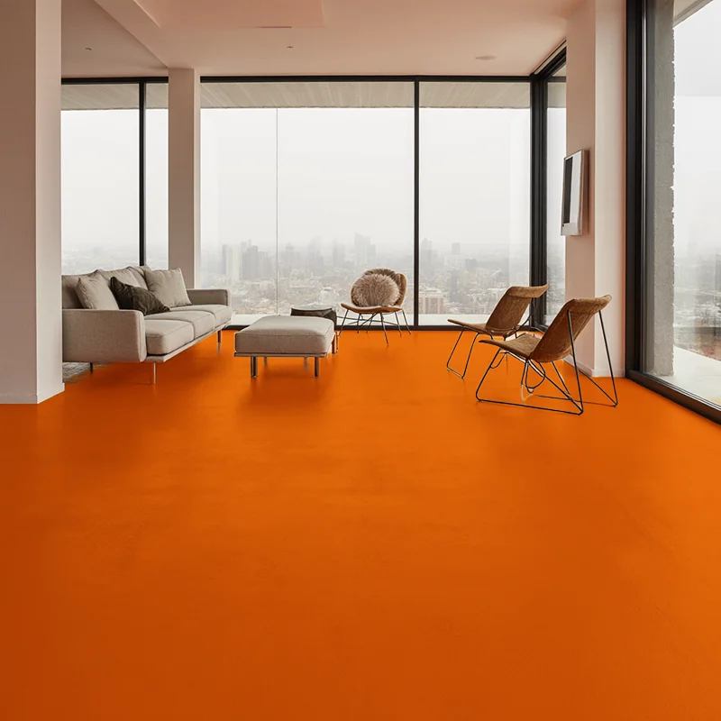 Vinílicos PVC HETEROGENEO Suelos Vinílicos Pasarela Naranja