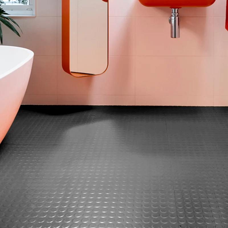 Goma Homogéneo Goma círculos Gris 3mm