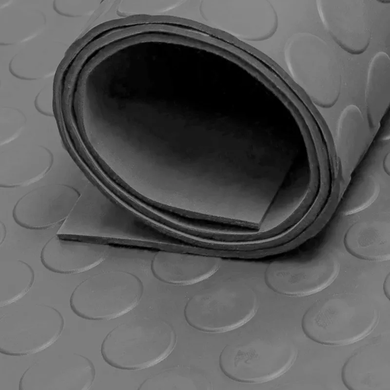 Goma Homogéneo Goma círculos Gris 3mm