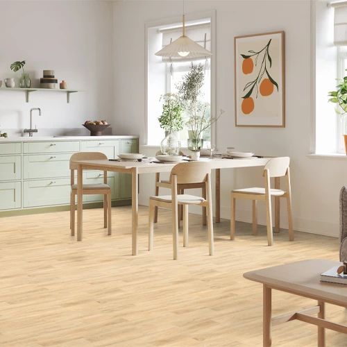 Suelo Vinílico en Rollo Madera Roble Francés Claro Suelo Vinílico en Rollo Madera Roble Francés Claro