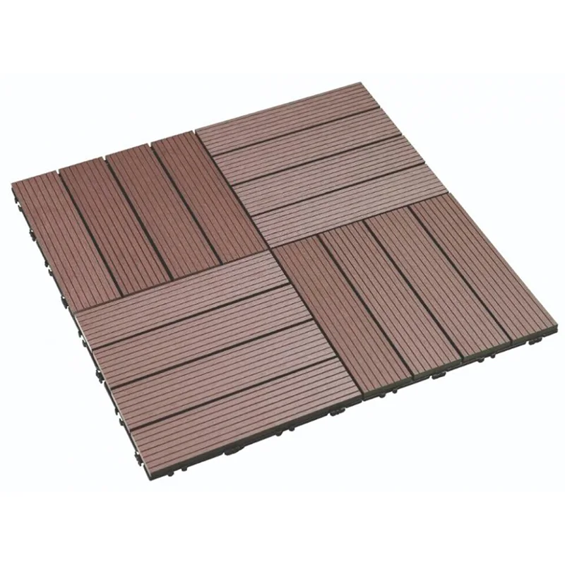 Tarima exterior Tecnológica Losetas Chocolate 30X30