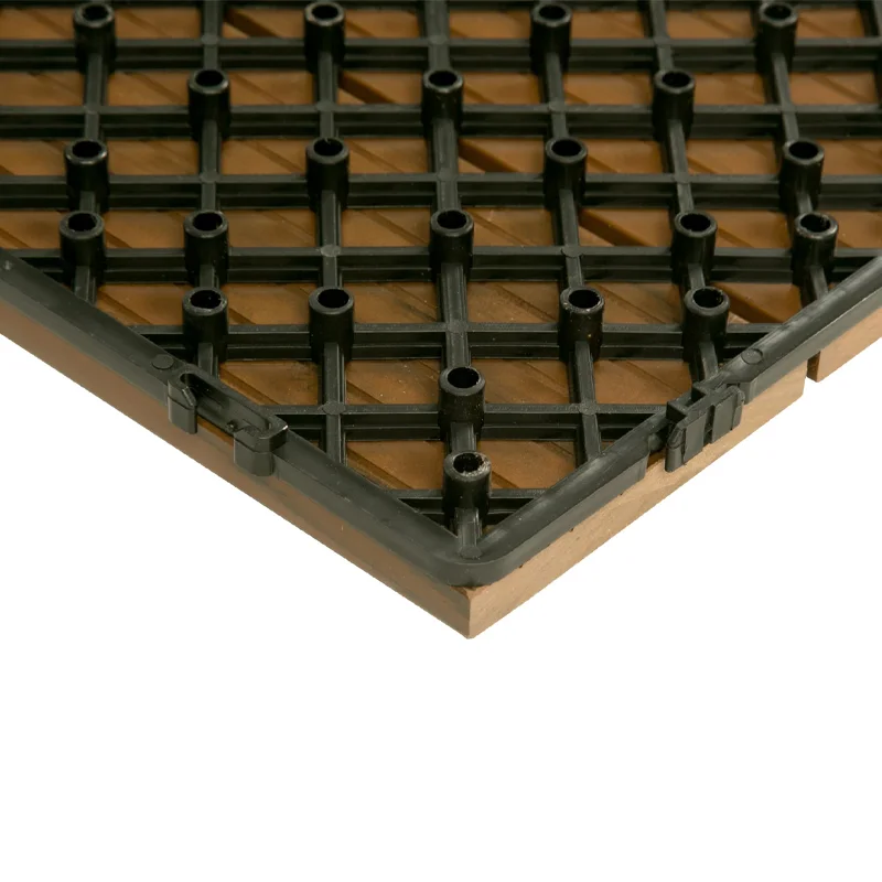 Tarima exterior Tecnológica Losetas Teja Texturada 50x50