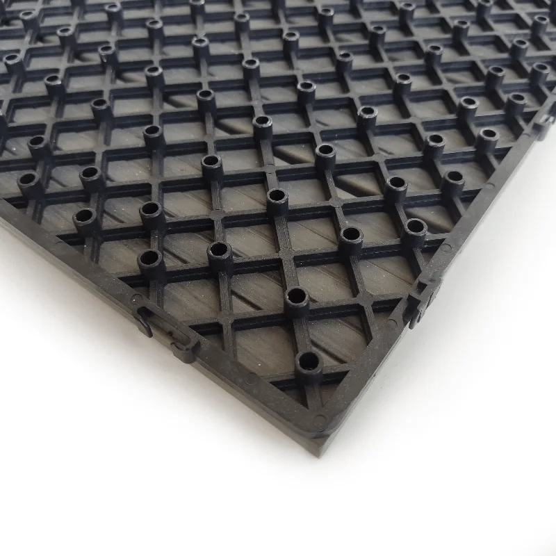 Tarima exterior Tecnológica Losetas Gris Texturada 50x50