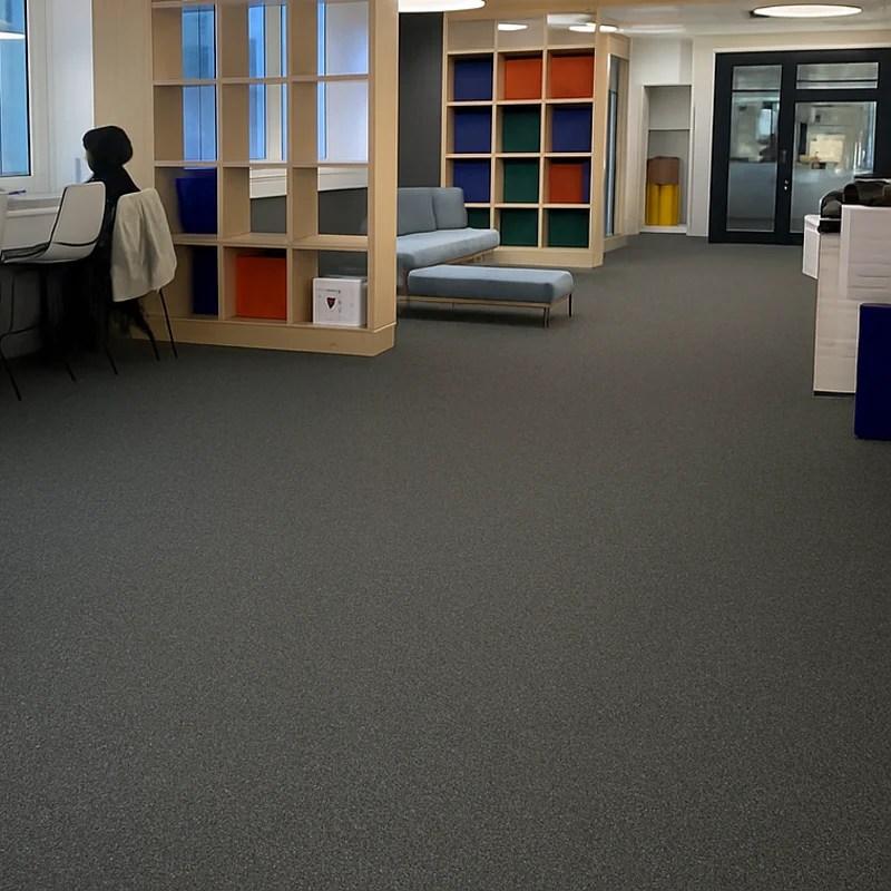 Moqueta Gris Cemento 50x50cm | Alta Calidad | Tránsito Intenso Moqueta Gris Cemento 50x50cm | Alta Calidad | Tránsito Intenso