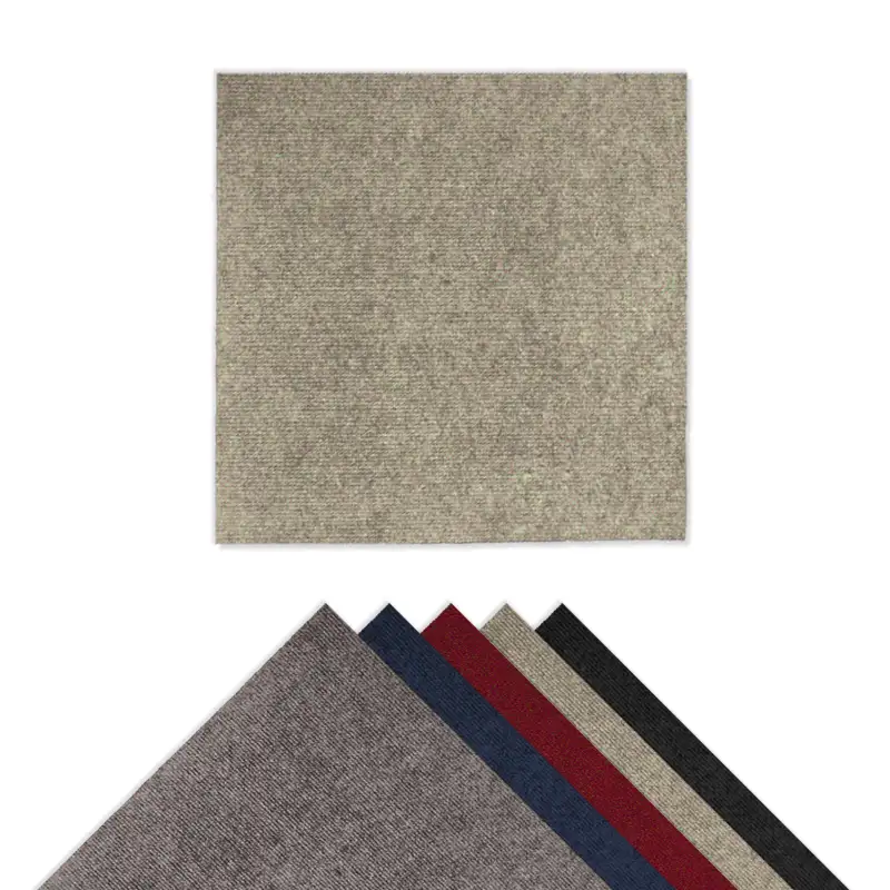 Moquetas Poliamida Loseta Moqueta Beige 50x50cm | Calidad Premium | Acústica | Resistente