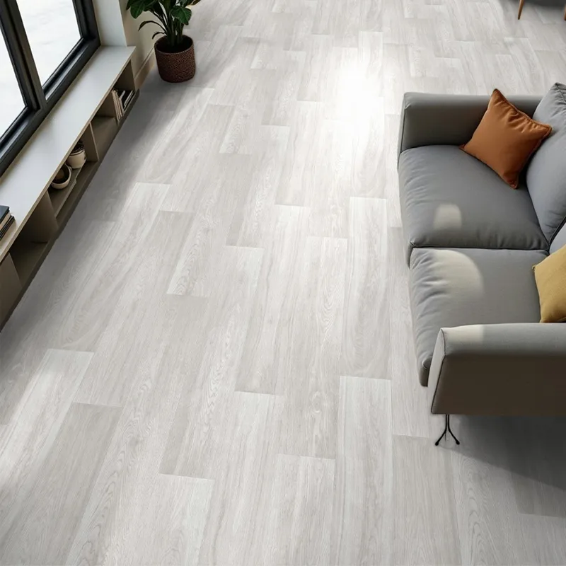 Vinílicos Heterogéneo Suelo Vinílico Sintasol Madera Roble Blanco Puro