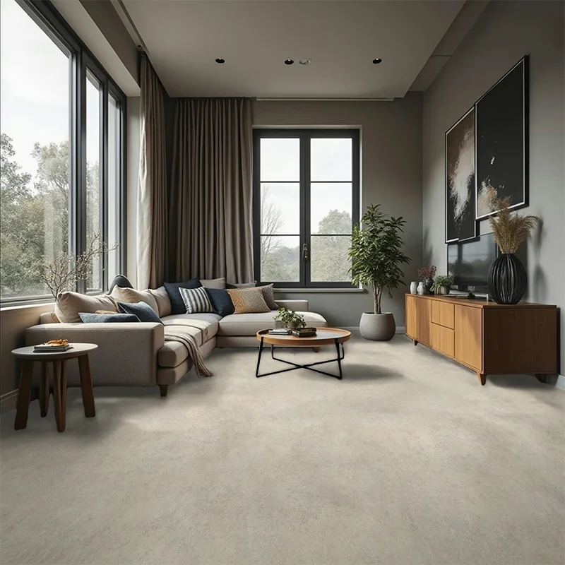 Suelo Vinílico PVC Rollo Gris Midas atlántico Suelo Vinílico PVC Rollo Gris Midas atlántico