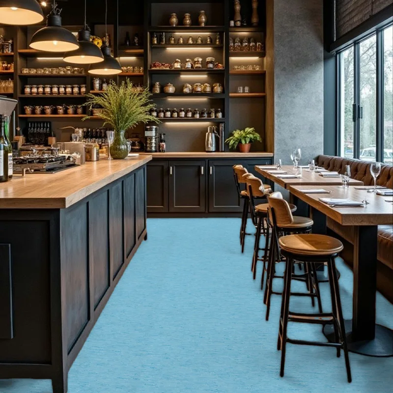 Vinílicos Homogéneo Suelo Vinílico Glacier Blue