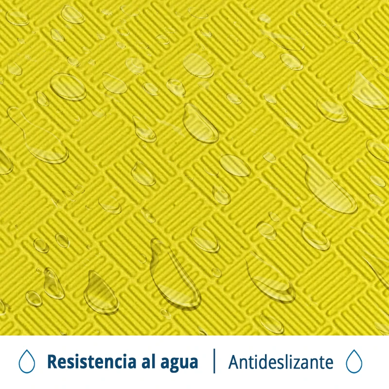 Tatami Etileno Acetato de Vinílo de Alta Densidad Tatami Azul Amarillo |1x1| 20mm