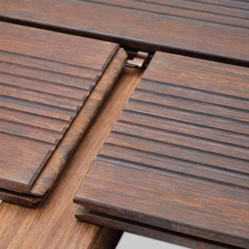 Tarima exterior Maciza exterior Bambu Miel