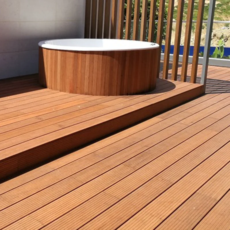 Tarima exterior Maciza exterior Bambu Miel