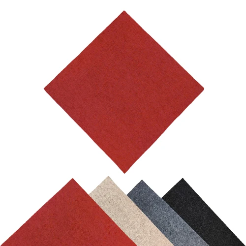 Moquetas Polipropileno Rojo Carmesí