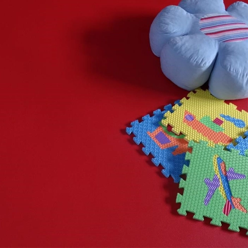 Suelo Vinílico en Rollo Liso Blush Rojo Suelo Vinílico en Rollo Liso Blush Rojo