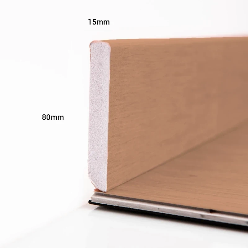 Material para Instalación y Complementos PVC Rodapié PVC a juego Arce Japonés