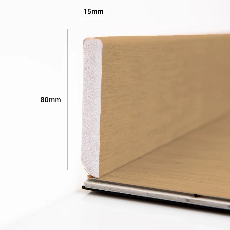 Material para Instalación y Complementos PVC Rodapié PVC a juego Roble Boreal