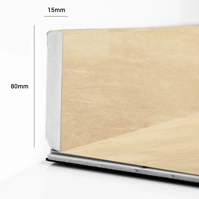 Material para Instalación y Complementos PVC Rodapié PVC a juego Petreo Koralpe