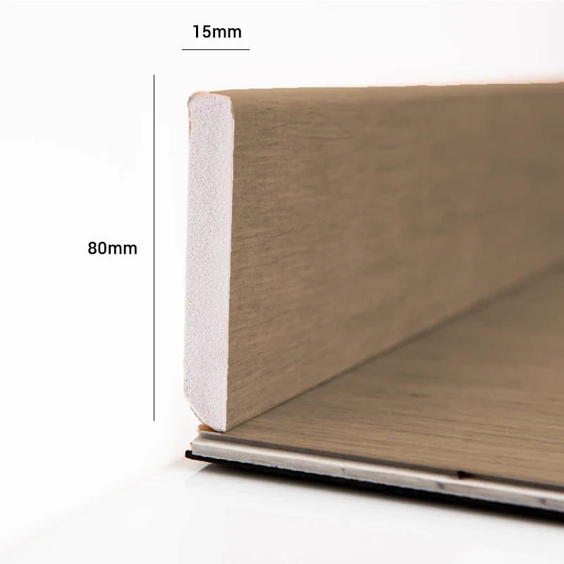 Material para Instalación y Complementos PVC Rodapié PVC a juego Roble Viejo