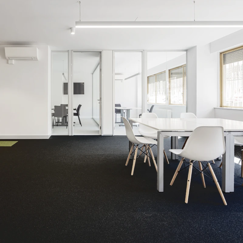 Moquetas Polipropileno Moqueta Loseta Gris Antracita 50x50 | Suelo Modular