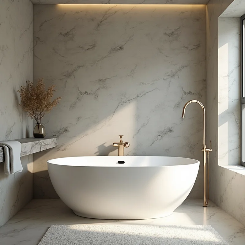 Revestimiento Pared SPC Carrara Wall