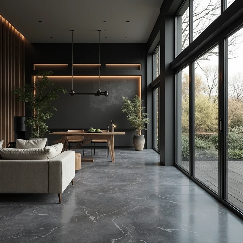 Suelo Vinílico Plomo Stone Suelo Vinílico Plomo Stone