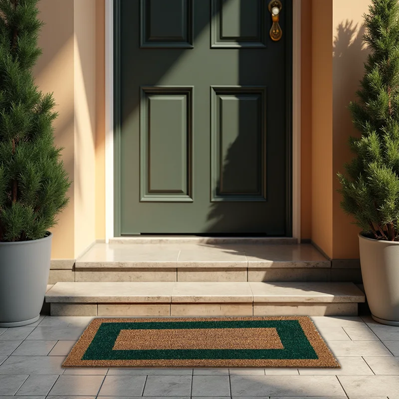 Felpudo Coco Verde 33x60cms Felpudo Coco Verde 33x60cms