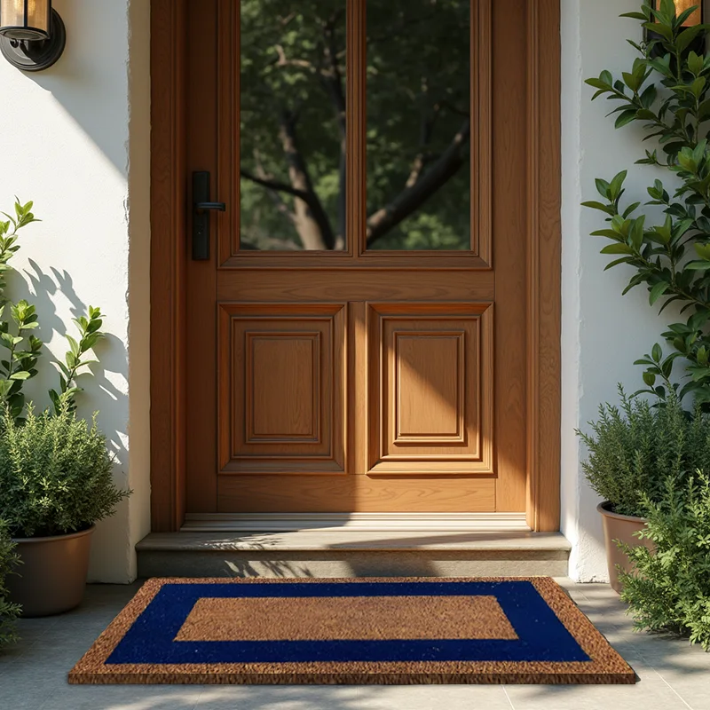 Moquetas Coco Felpudo Coco Azul 50x90cms