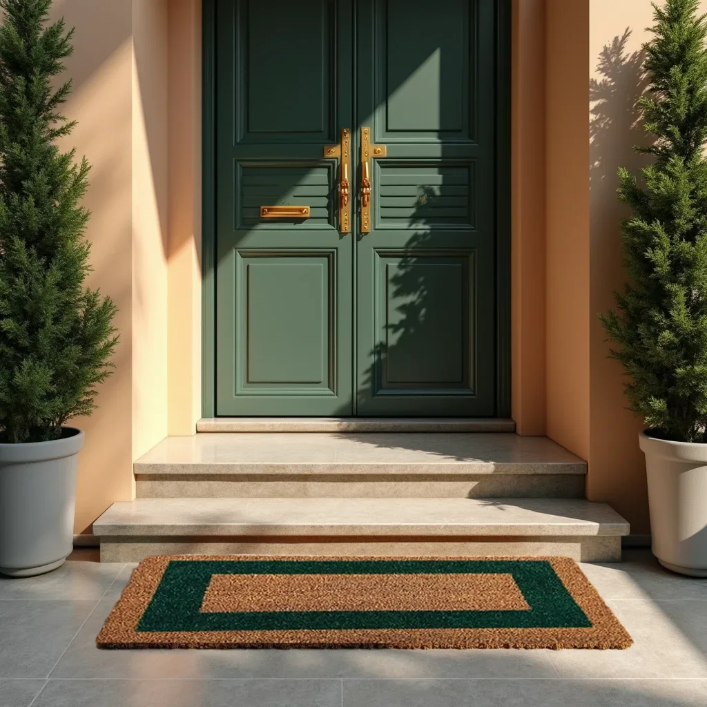 Felpudo Coco Verde 60x100cms Felpudo Coco Verde 60x100cms