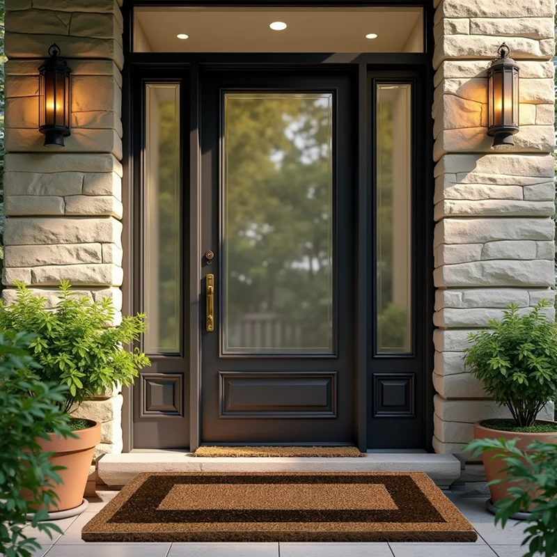 Felpudo Coco Marrón 80x140cms Felpudo Coco Marrón 80x140cms